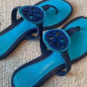 Perfect condition. Hardly worn. Special edition Tory Burch sandals